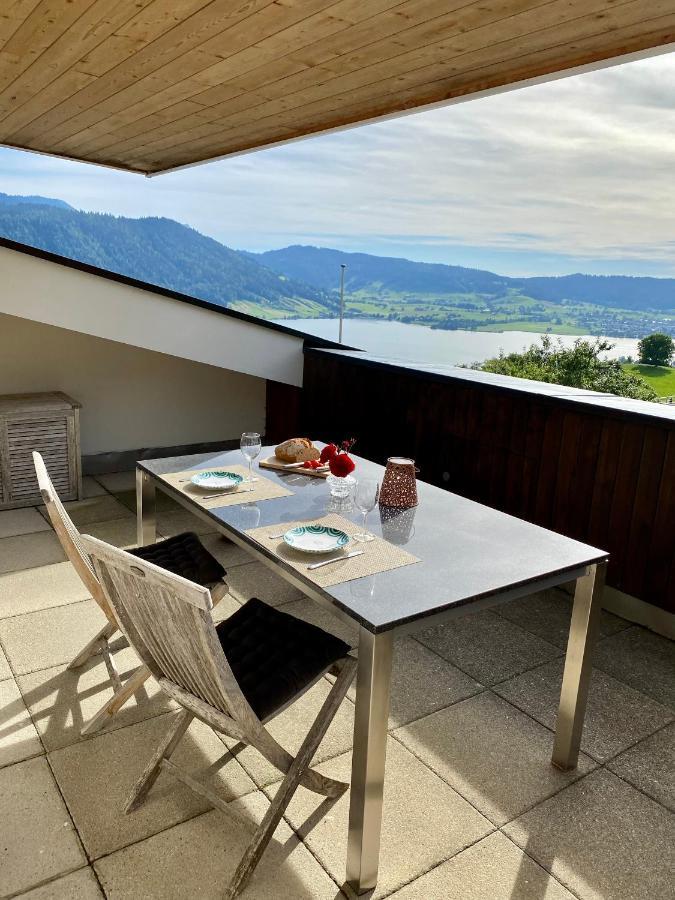 Beautiful Apartment With Fantastic Views Oberägeri 외부 사진